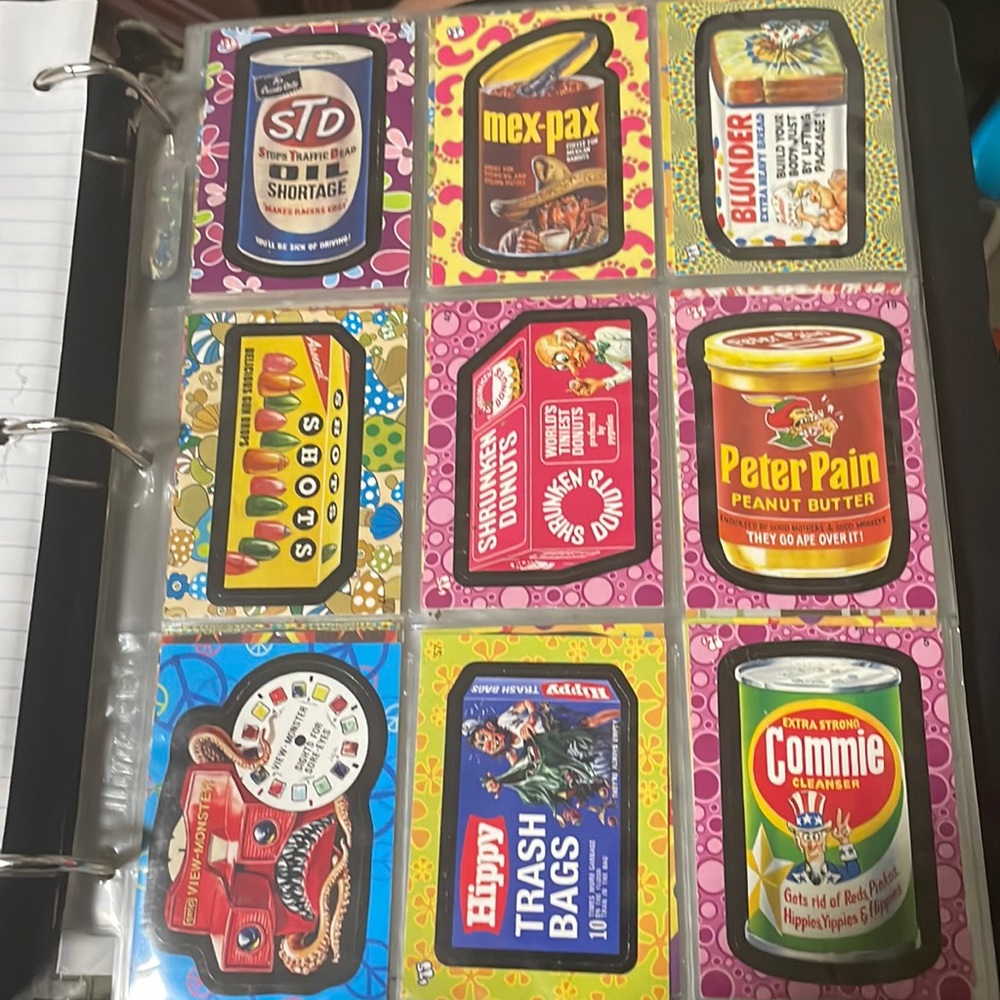 WACKY PACKAGES CARDS (rare)